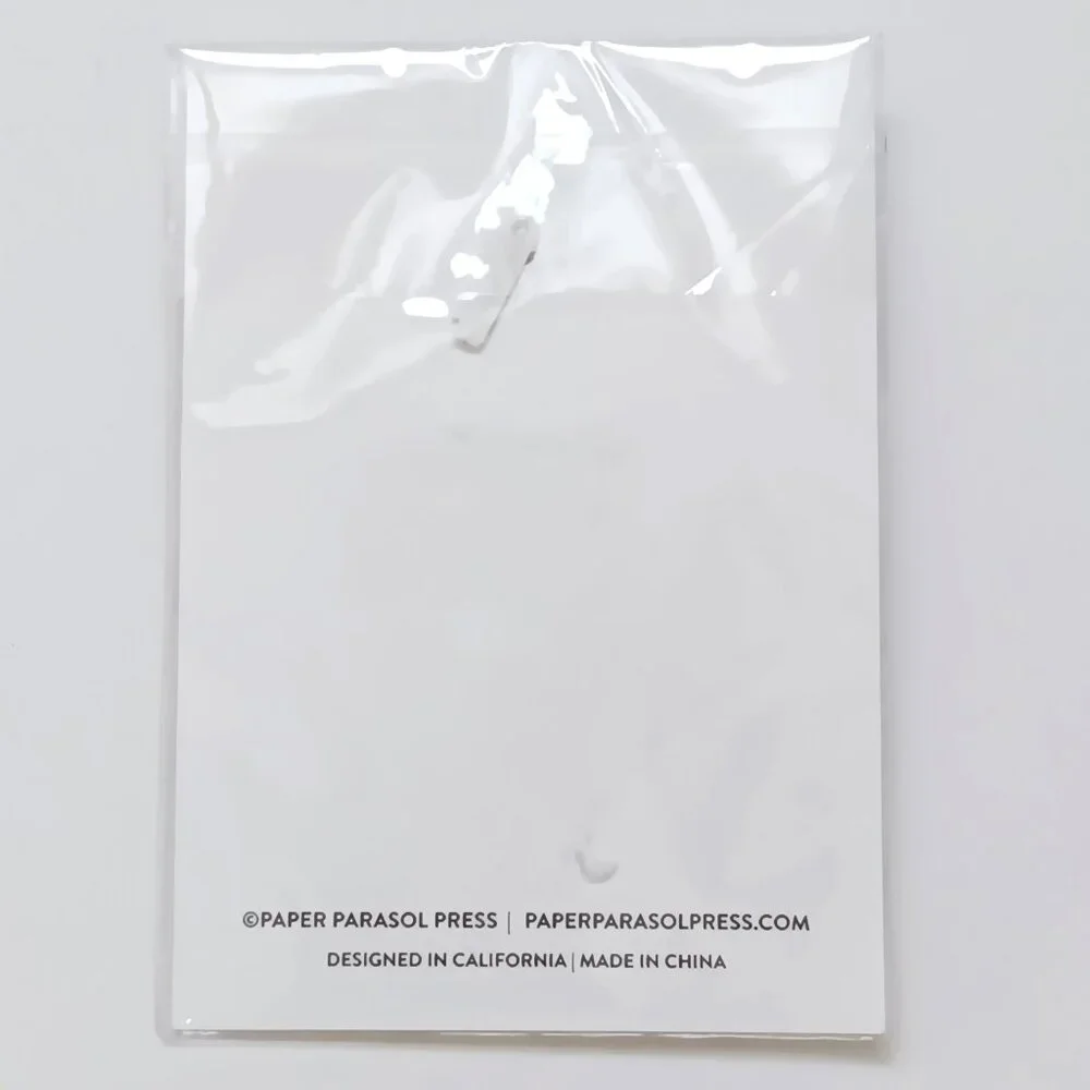 Paper Parasol Press Black/Gold Get Sh!t Done Club Enamel Keychain
